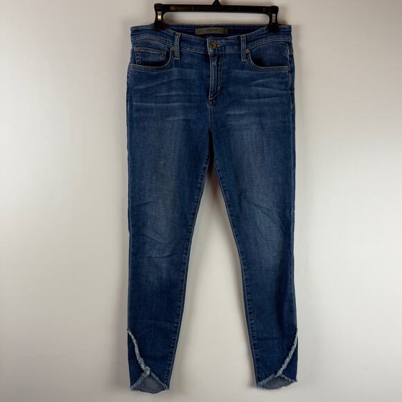 JOE'S Jeans Womens 6 Blue Mid Rise Skinny Ankle - Picture 1 of 12